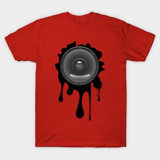 Grunge Audio Speaker T-Shirt